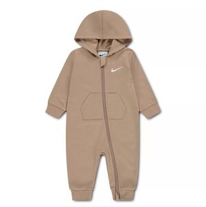 Baby Hooded Zip One-Piece Romper